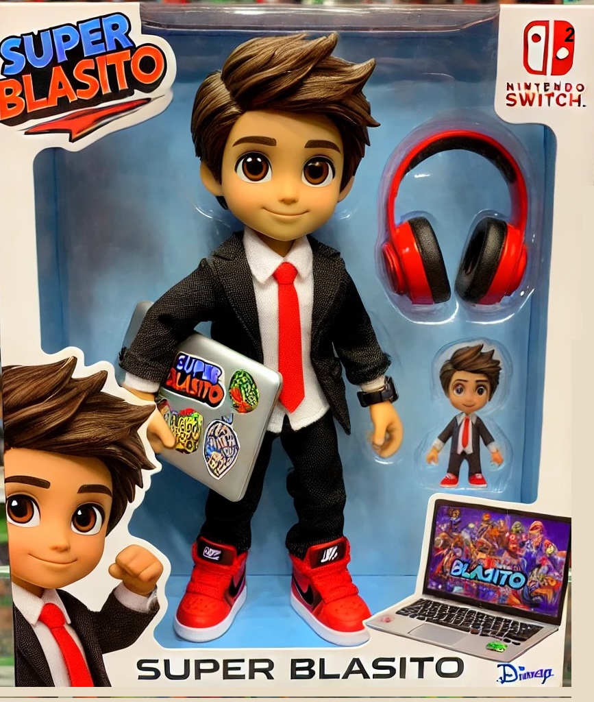 SuperBlasito 2 action figure